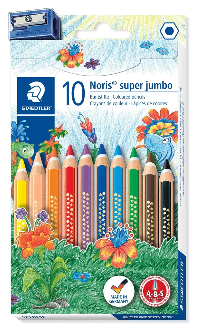 STAEDTLER Noris Super Jumbo Farveblyanter - Køb Billigt Her